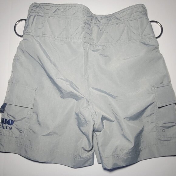 Old Harbor Outfitters Mens Gray Fishing Shorts Style S630 Size Small - Picture 2 of 16